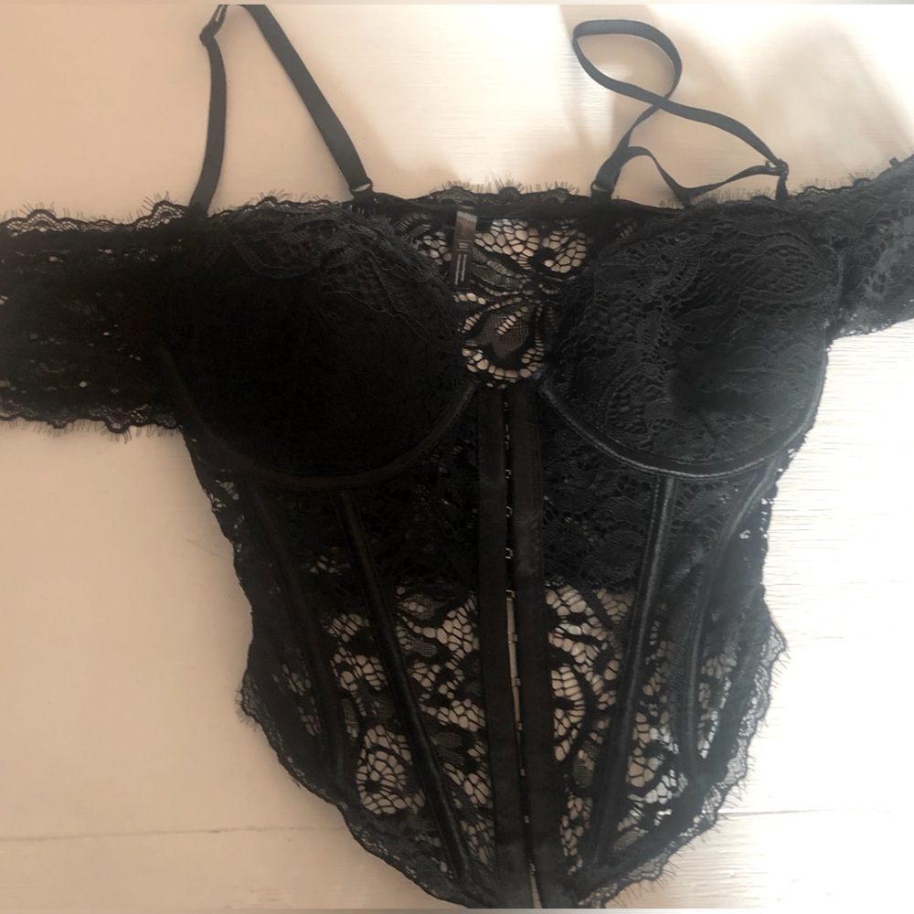 Bodyrage lace corset top
